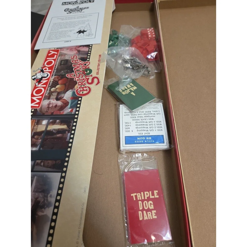 Monopoly Game A Christmas Story Collector's Edition 2007 New Open Box